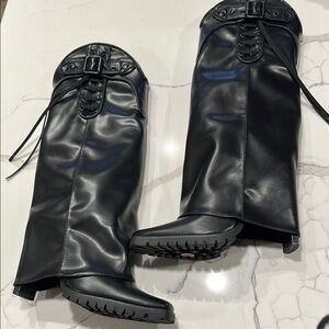 Darker Wavs WARP WESTERN PANT BOOTS